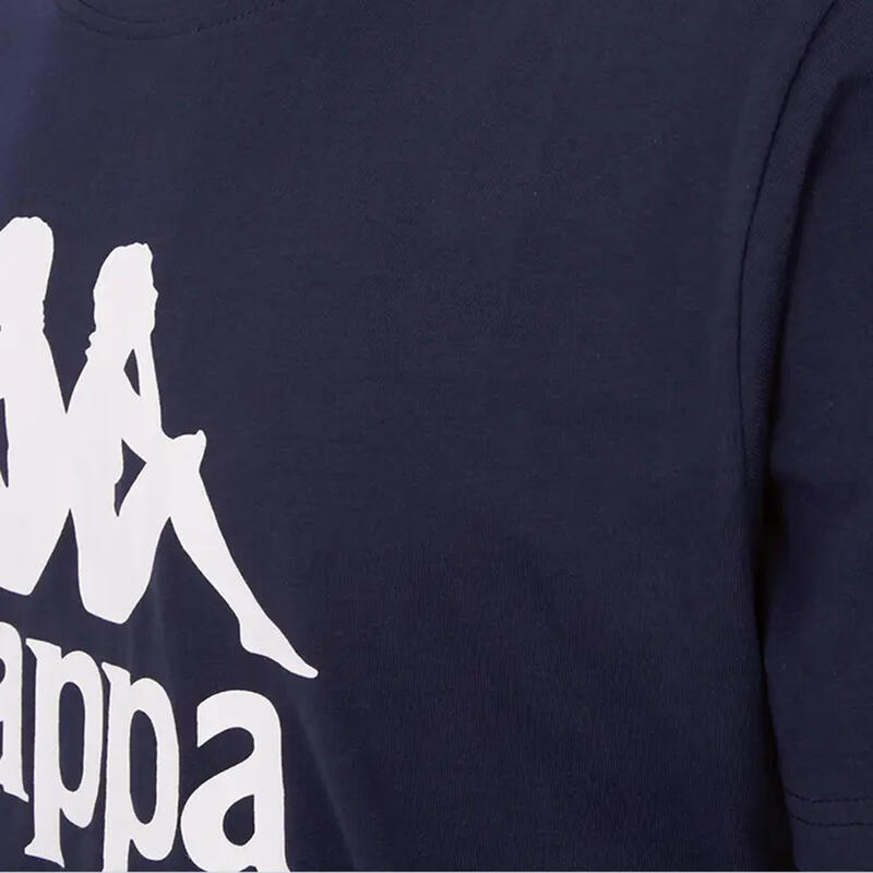 Fiú rövid ujjú póló, Kappa Caspar Kids T-Shirt, sötétkék