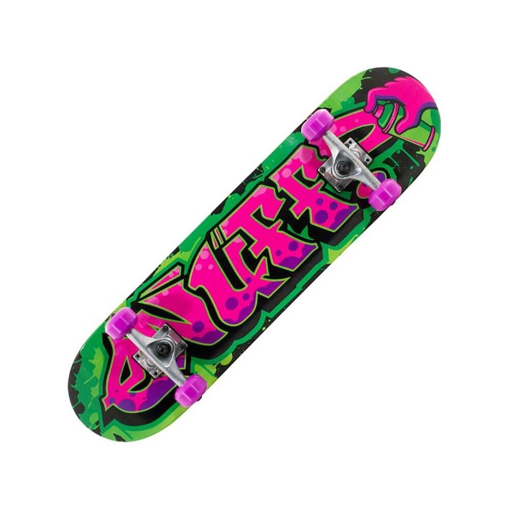 Graffiti II Pink 7.75inch Complete Skateboard 1/3