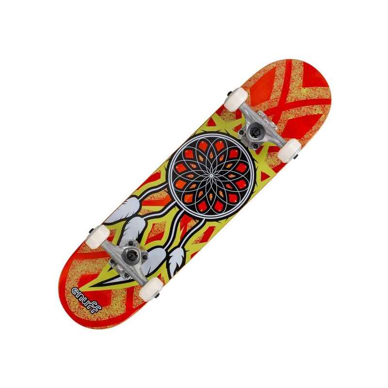 Enuff Dreamcatcher 7.75 "x31.5" Orange / Gelbes Skateboard