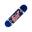 Enuff Logo classique 7.25"x29.5" Blue Skateboard