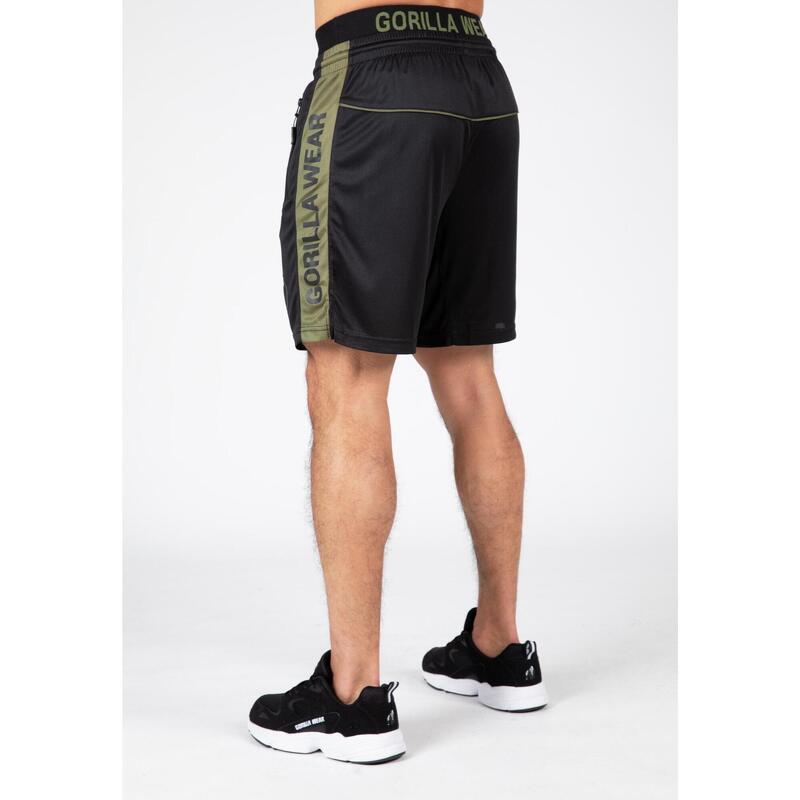 Atlanta Pantalones cortos - Negro/Verde - 4XL/5XL