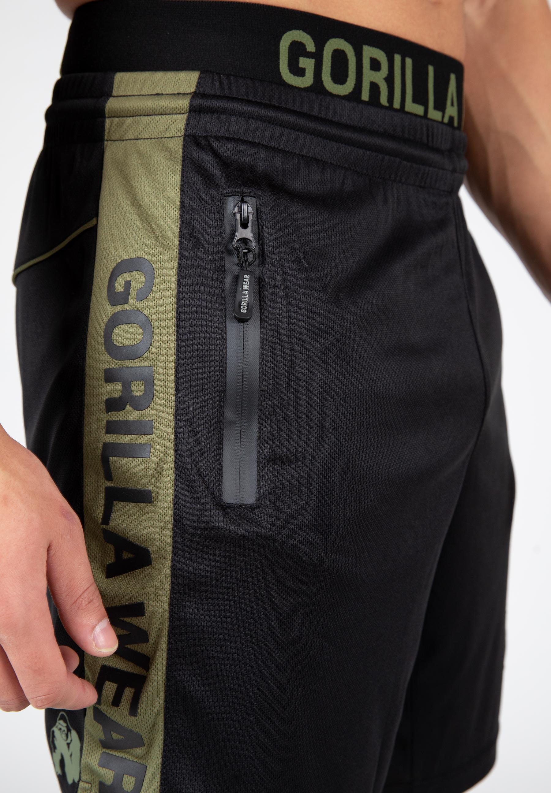 Atlanta Pantalones cortos - Negro/Verde 4/6