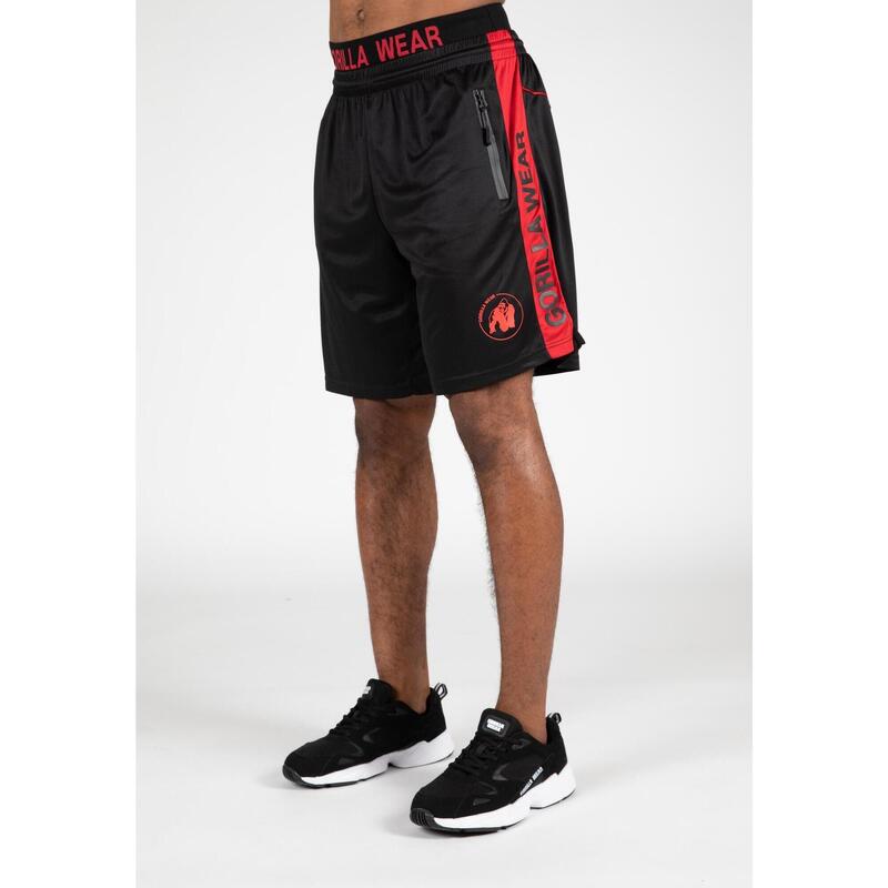 Shorts - Atlanta - Noir/Rouge
