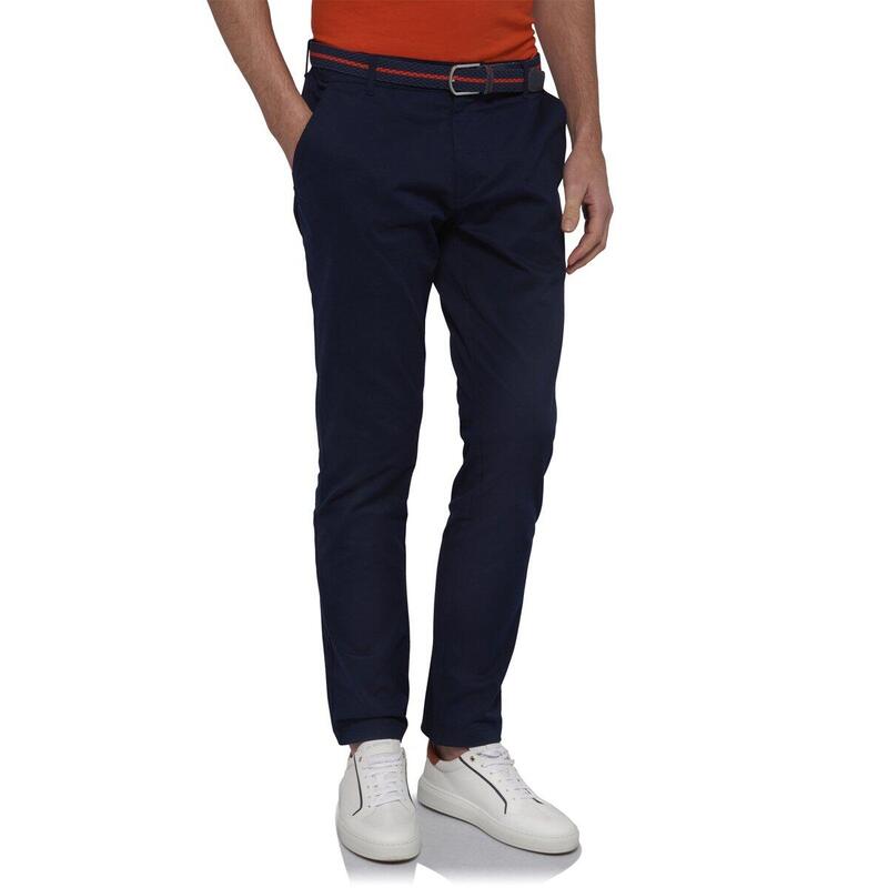 Pantalon chino Roland-Garros homme - bleu marine