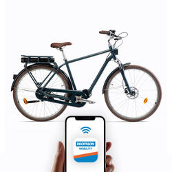 Segunda vida - Bicicleta eléctrica urbana conectada Elops 920 HF - MUY BUENO