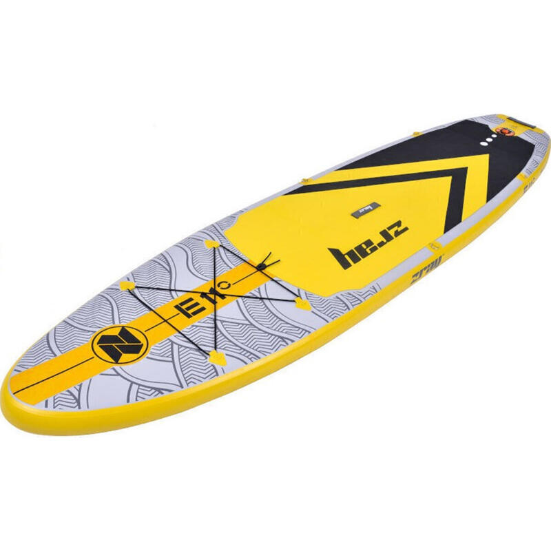 Sup board incl. siège de kayak, pagaies, sac et plus - 11' - gonflable - 335x84