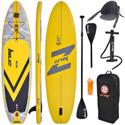 Sup board incl. siège de kayak, pagaies, sac et plus - 11' - gonflable - 335x84