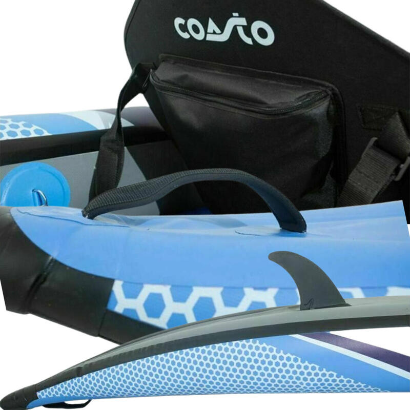 Kayak hinchable para 2 personas - Lotus - accesorios incluidos - 400x90