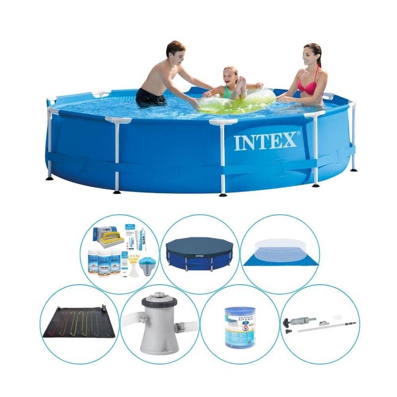 Intex Metal Frame Ronde 305x76 cm - Deal de piscine