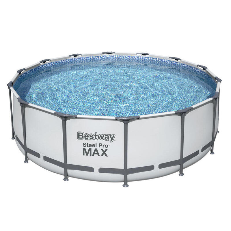 Ensemble de piscine tout en 1 - Bestway Steel Pro MAX Ronde 427x122 cm