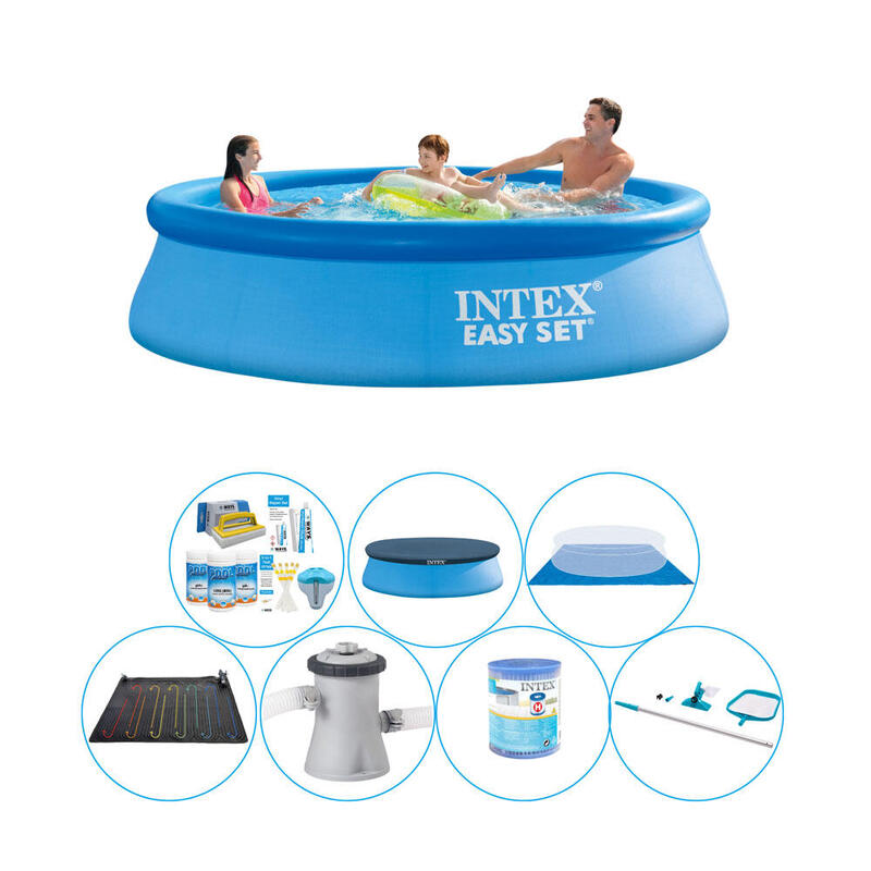 Schwimmbadeset - Intex Easy Set Rund 305x76 cm