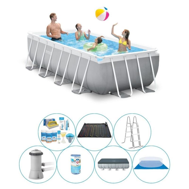 hoofdstuk Aanvankelijk Buitenshuis INTEX Intex Prism Frame Rechthoek 400x200x100 cm - Zwembad Plus Accessoires | Decathlon hoofdstuk Aanvankelijk Buitenshuis INTEX Intex Prism Frame Rechthoek 400x200x100 cm - Zwembad Plus Accessoires | Decathlon