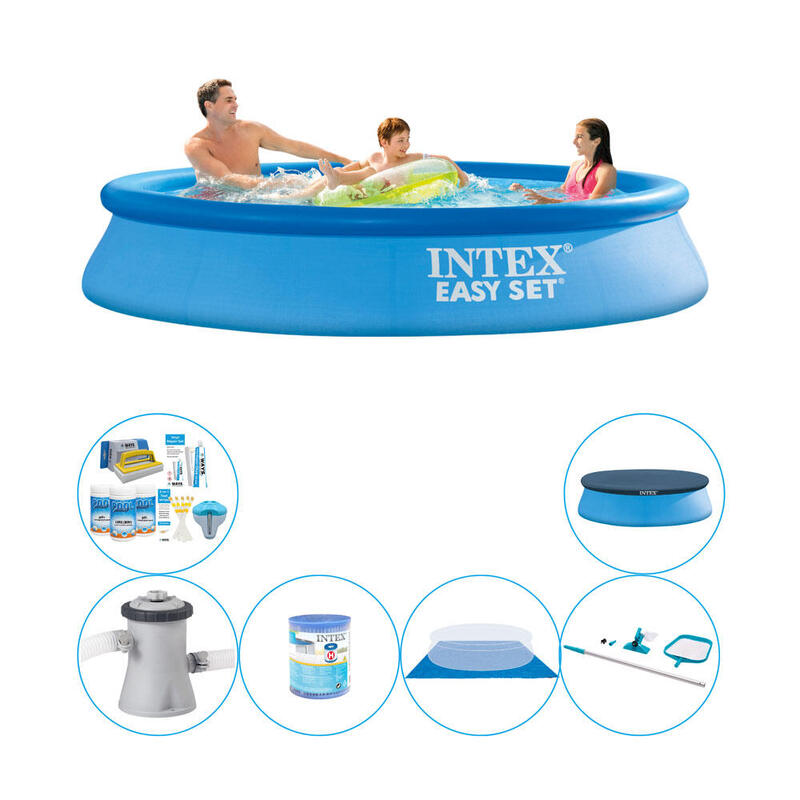 Intex Easy Set Rund 305x61 cm - Pool Combi Deal