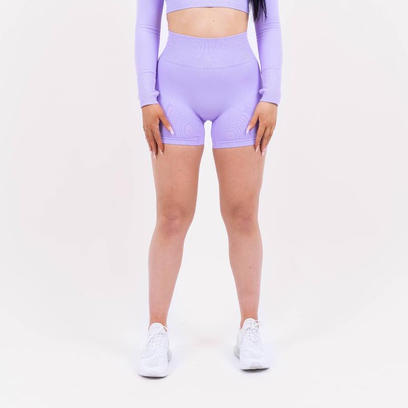 Icon seamless shorts Dames - Lavendel