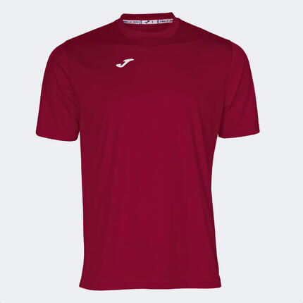 Maillot Manches Courtes Football Enfants Joma Combi Rouge