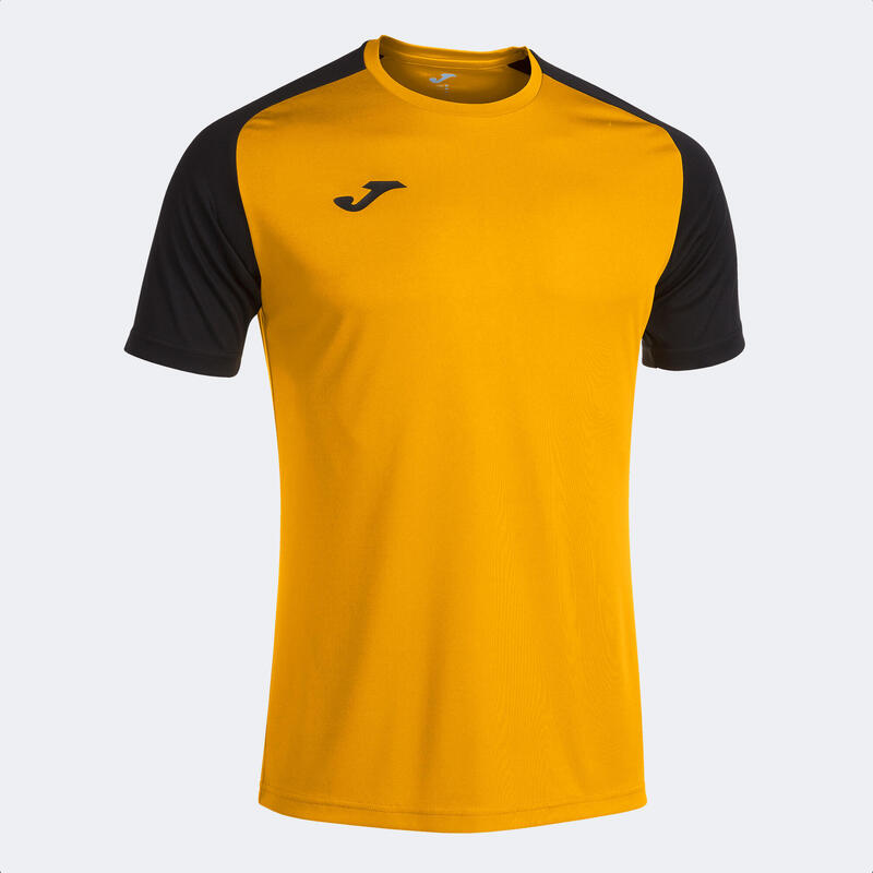 Camiseta Manga Corta Fútbol Niños Joma Academy IV Ámbar