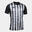 T-shirt manga curta futebol Rapaz Joma Inter ii preto branco