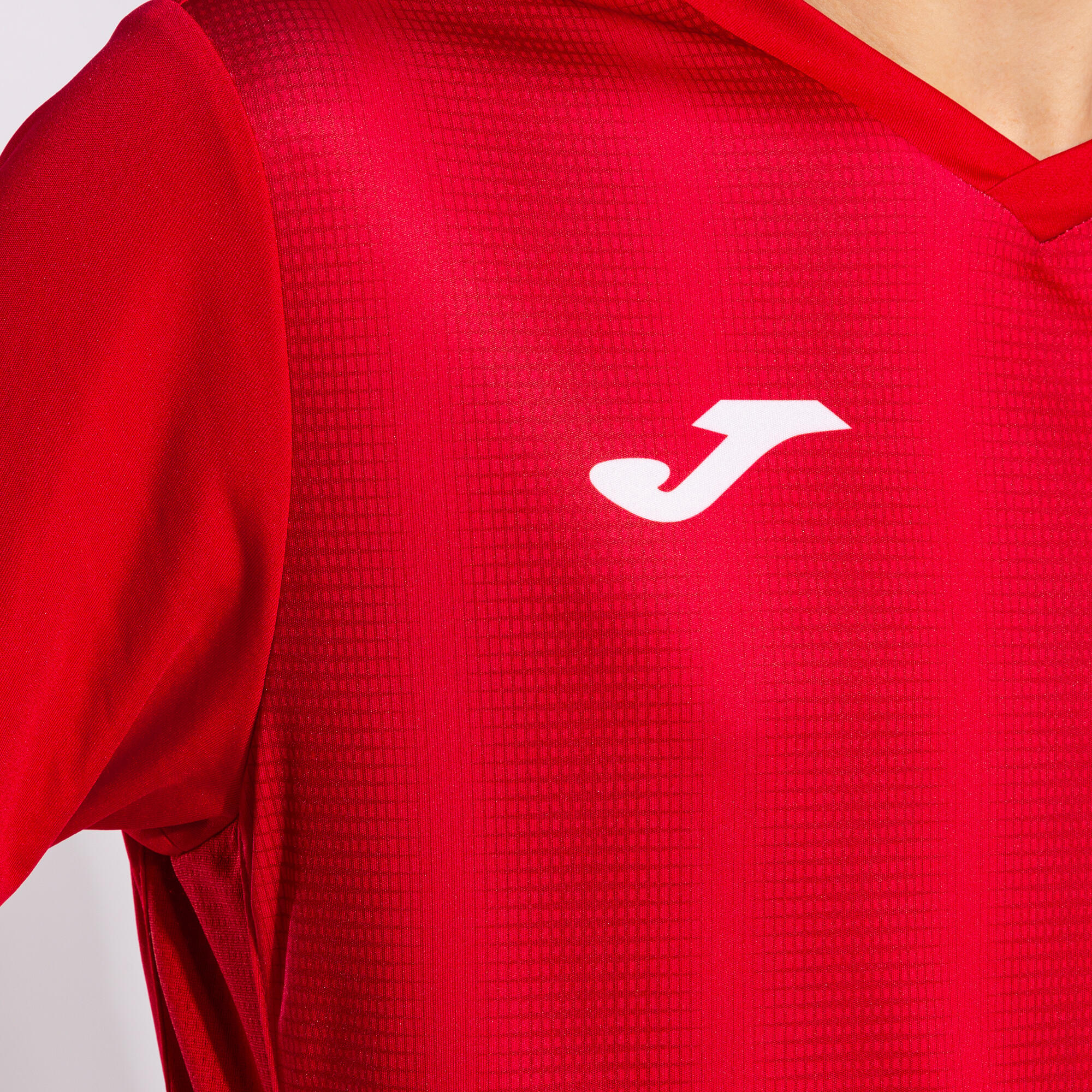 Maillot Manches Courtes Football Homme Joma Inter II Rouge 4/7