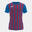 T-shirt manga curta futebol Rapaz Joma Inter ii azul royal vermelho