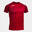 T-shirt manga curta running Rapaz Joma Elite ix vermelho