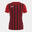 T-shirt manga curta futebol Rapaz Joma Inter ii vermelho preto