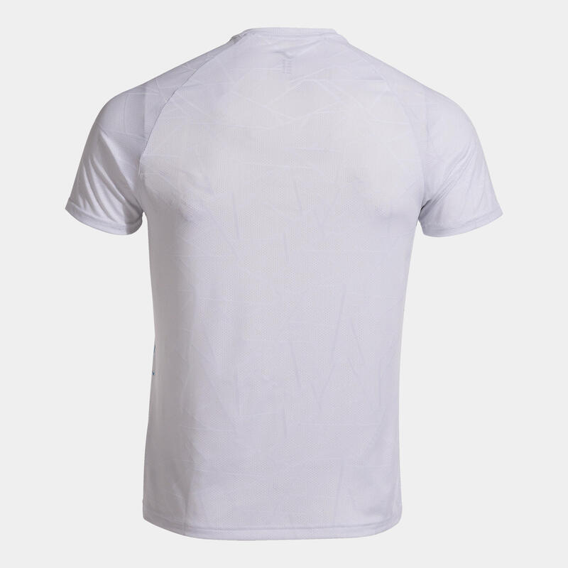 Maillot manches courtes running Homme Joma Elite ix blanc