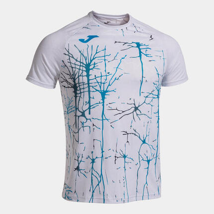 Maillot Manches Courtes Running Homme Joma Elite IX Blanc