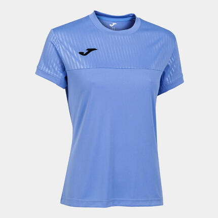 Maillot Manches Courtes Padel Femme Joma Montreal Rouge