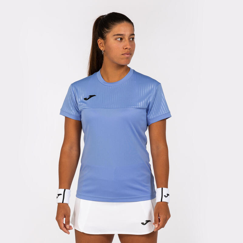 Maillot manches courtes Femme Joma Montreal bleu