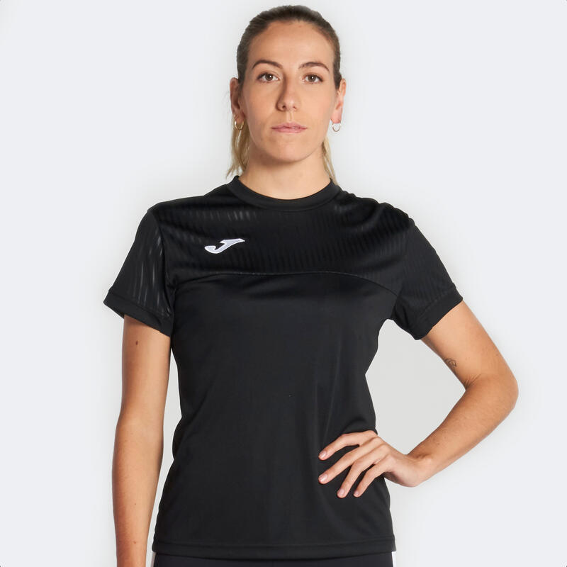 Maillot manches courtes Femme Joma Montreal noir