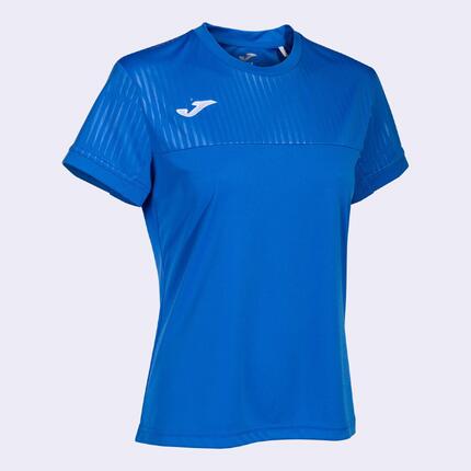 Maillot Manches Courtes Padel Femme Joma Montreal Rouge