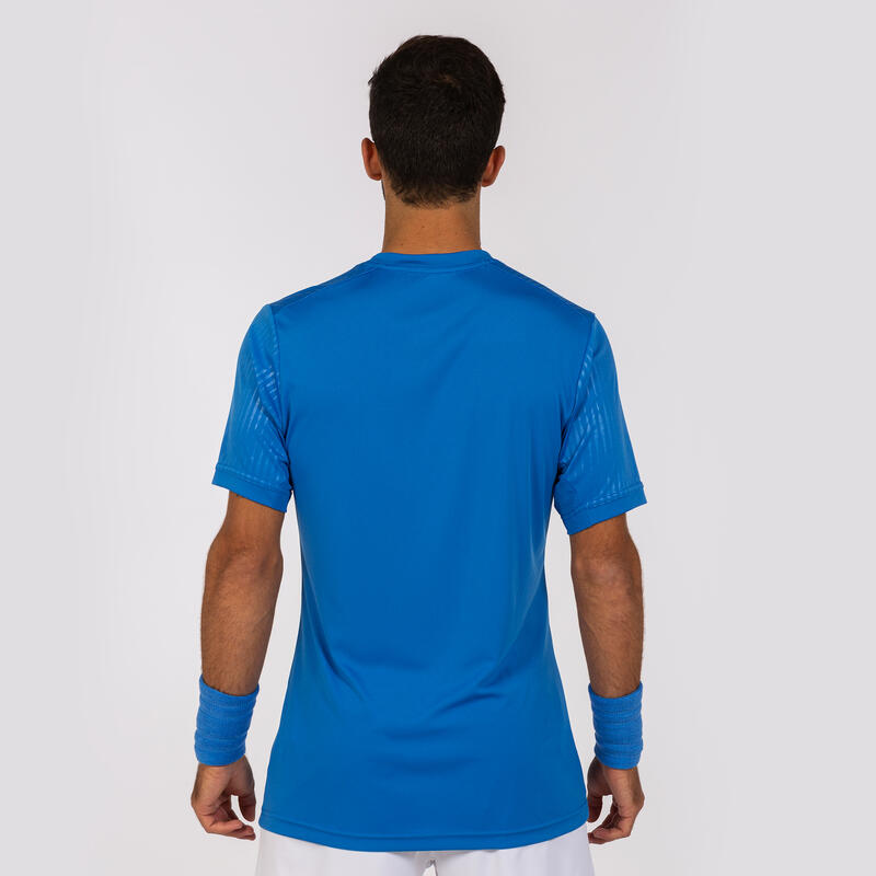T-shirt manga curta Homem Joma Montreal azul royal