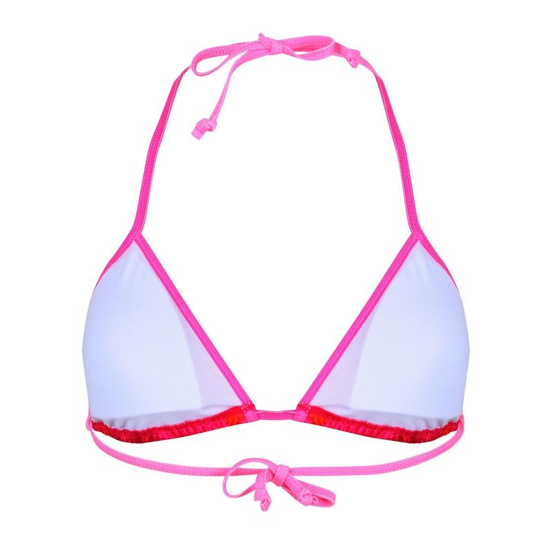 Top Bikini Foglia Di Palma Donna Regatta Aceana Fusion Pink
