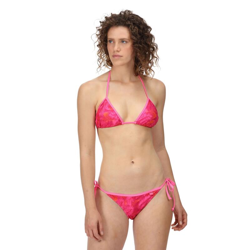 Bikini parte Superior Folha de Palmeira Aceana Mulher Fusão Rosa