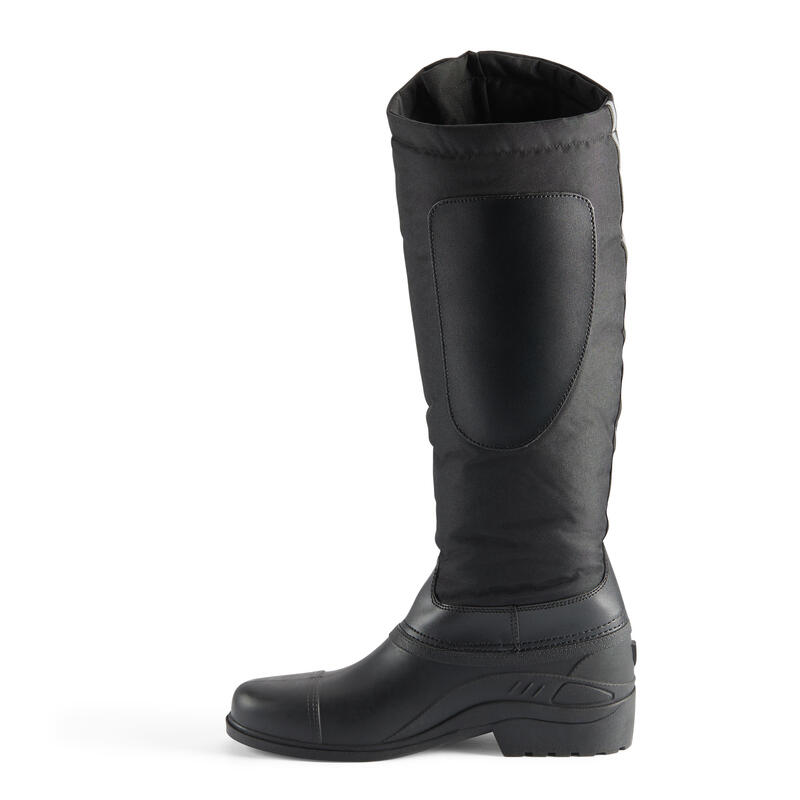 Refurbished - Winter-Reitstiefel mit Klettverschluss Erwachsene... - SEHR GUT