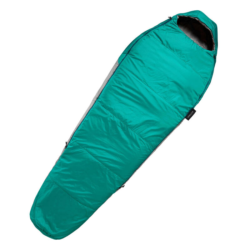 Saco de dormir plumón 0 °C confort forma momia Forclaz Trek900