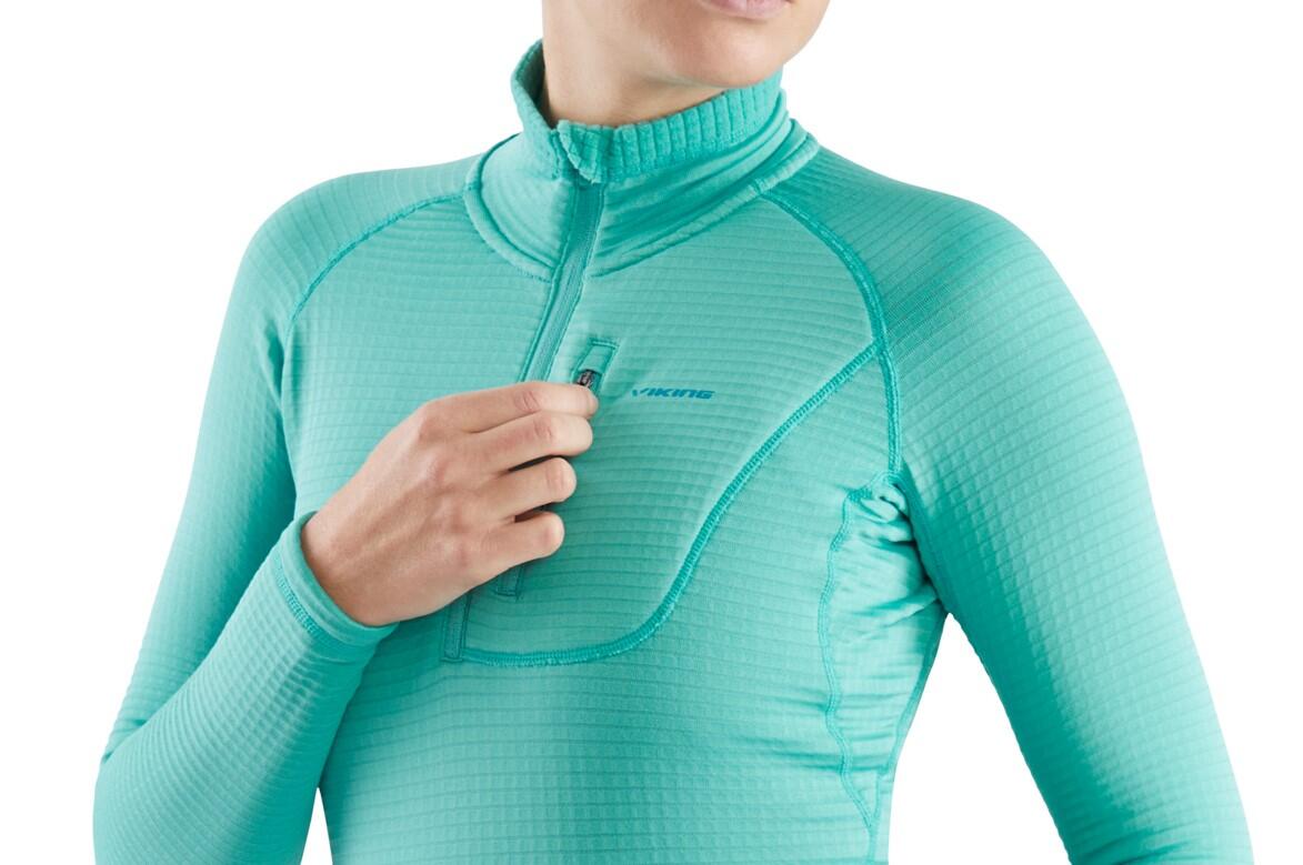 Bluza damska Admont Women - Blue - Torquise 3/4