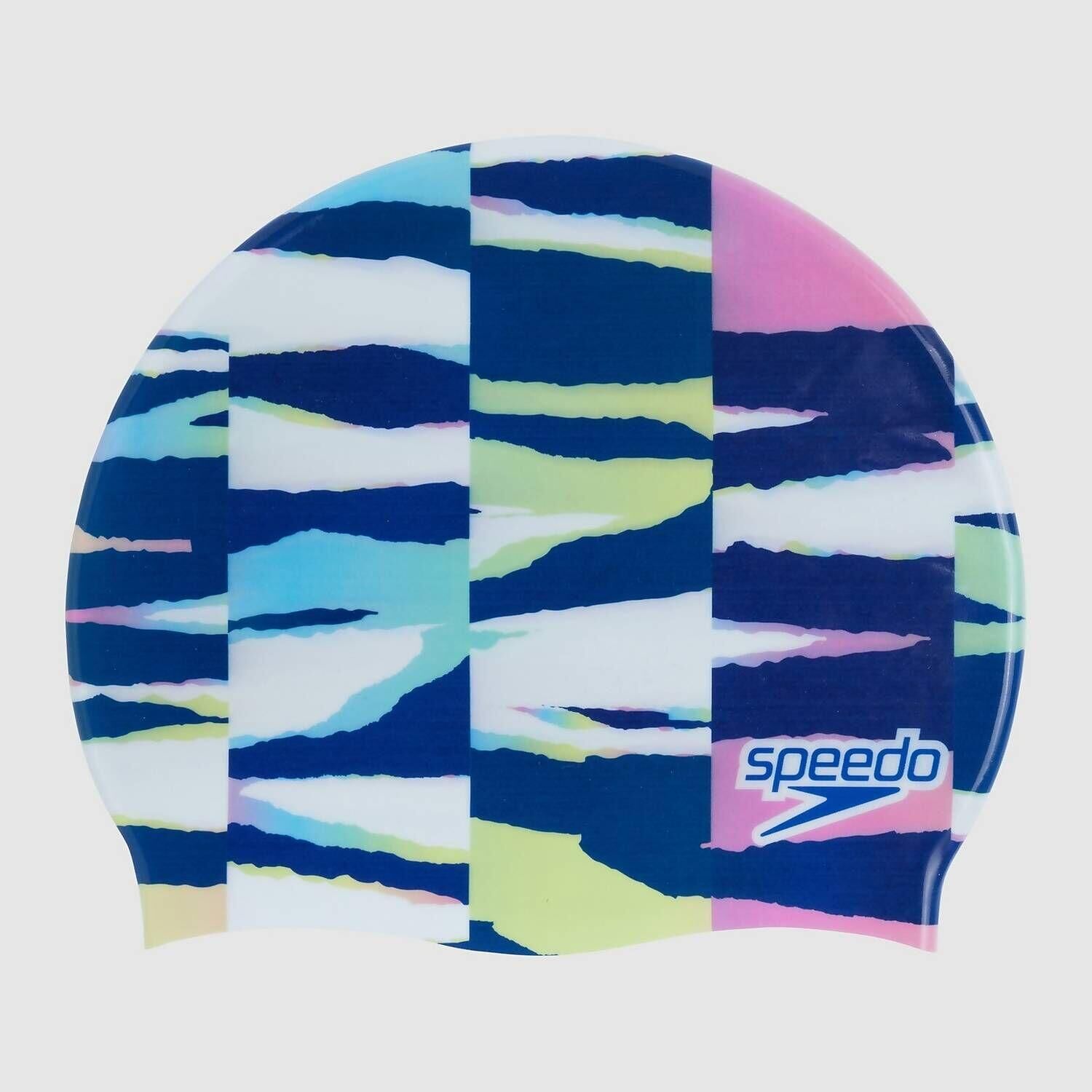 SPEEDO Speedo Digital Printed Cap - White/ Beautiful Blue