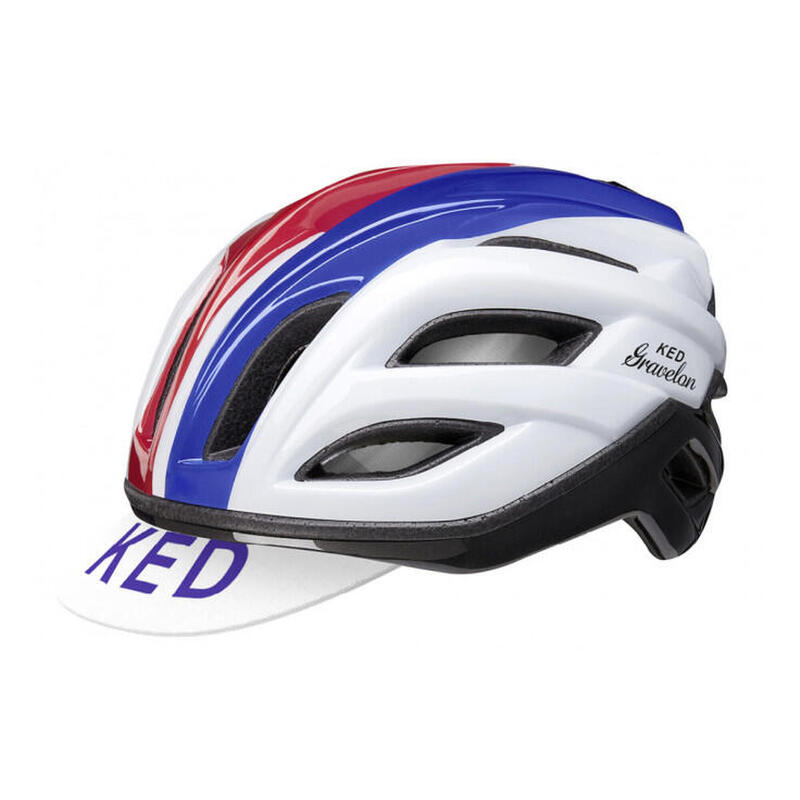 Casque Vélo Gravelon M (52-57Cm) - Tricolore