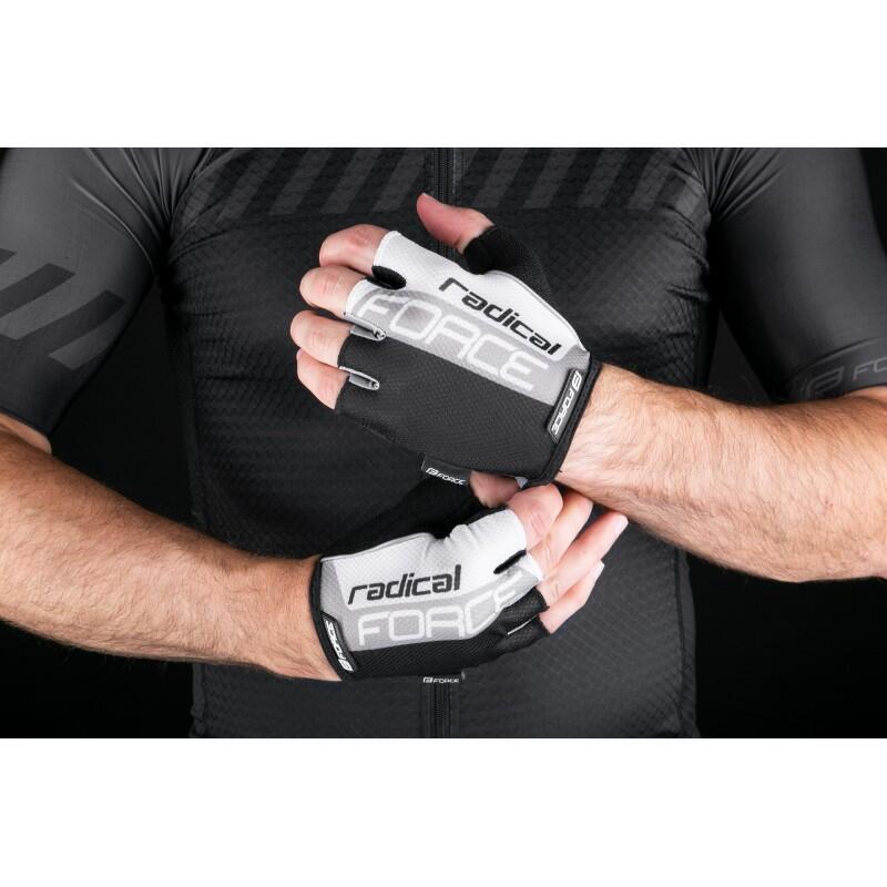 Manusi Force Force Radical gri/alb/negru XL