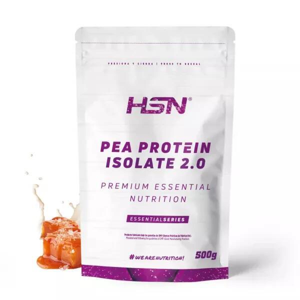 Proteína de guisante aislada 2.0 500g caramelo salado HSN
