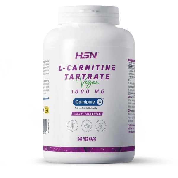 L-carnitina tartrato (carnipure®) 1000mg - 240 veg caps HSN