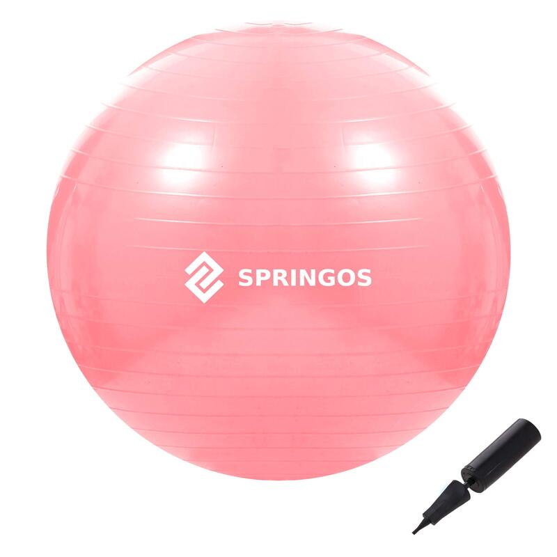Piłka gimnastyczna Springos z pompką