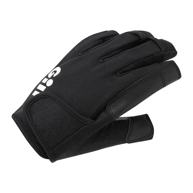 Unisex Short Fingers Water Sports Championship Gloves – Black
