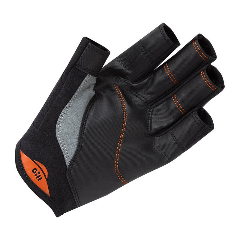Unisex Short Fingers Championship Gloves – Black