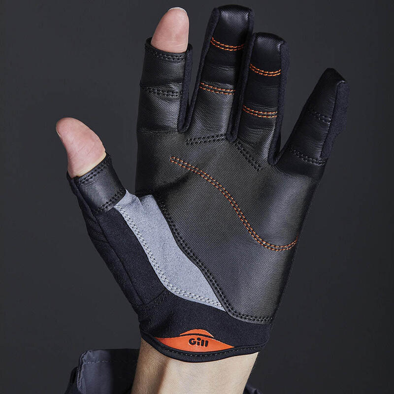 Unisex Short Fingers Championship Gloves – Black