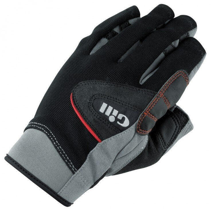 Unisex Short Finger Sailing Championship Gloves – Black