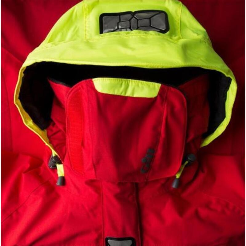 OS2 2-Layer Waterproof Sailing Offshore Coastal Jacket-Red