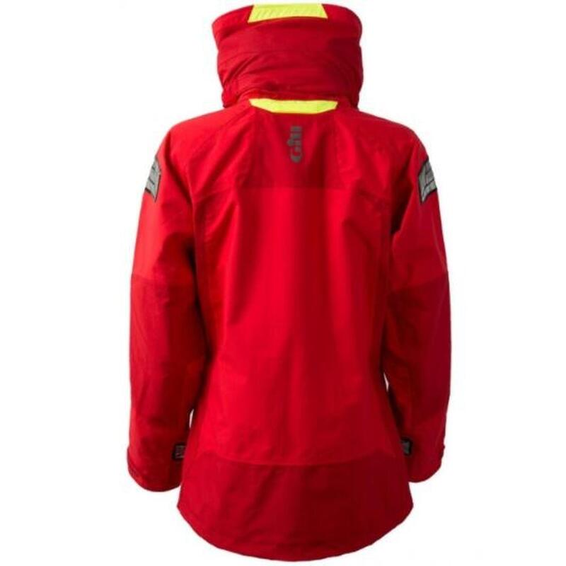 OS2 2-Layer Waterproof Sailing Offshore Coastal Jacket-Red