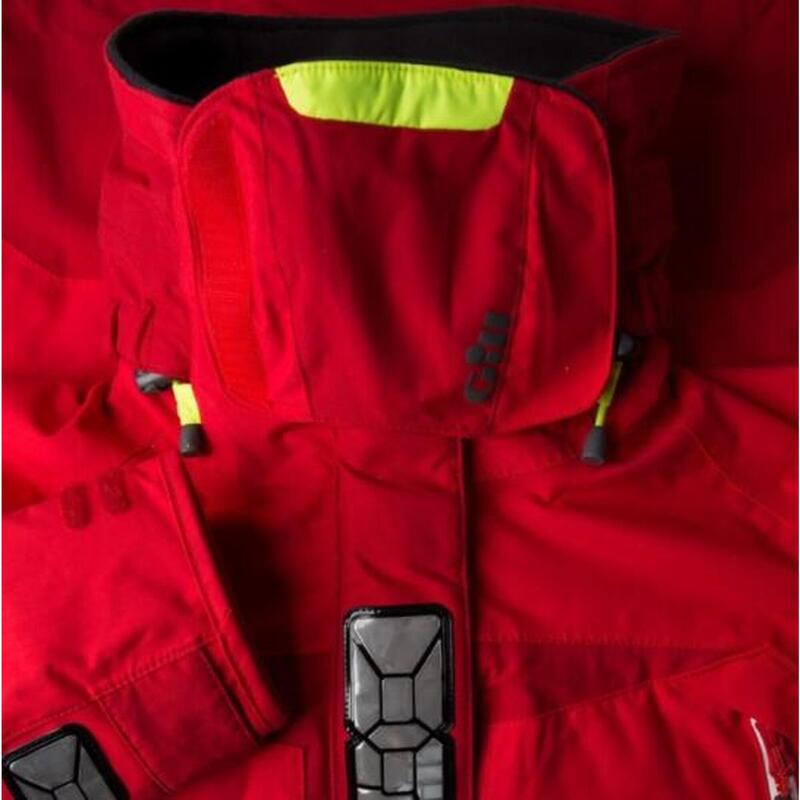 OS2 2-Layer Waterproof Sailing Offshore Coastal Jacket-Red